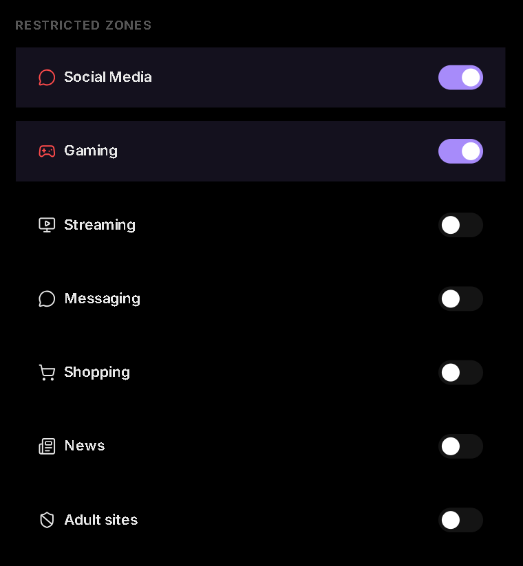 Content Categories
